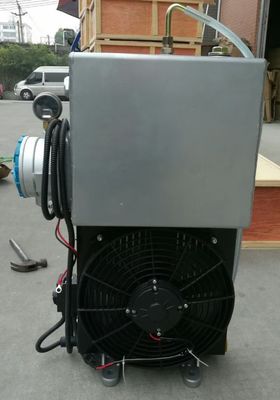 شاحنة مضخة 18L / 21L دائرة الزيت 3 صف المشعاع مع استخدام النظام الهيدروليكي للمروحة الكهربائية