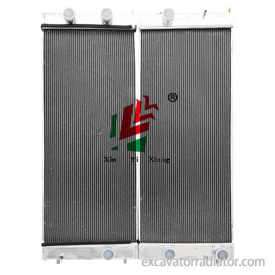 كوماتسو PC650 PC650-8 PC600-8 PC600-8EO PC650-8EO محفر رادياتور 21M-03-21110 21M-03-21120