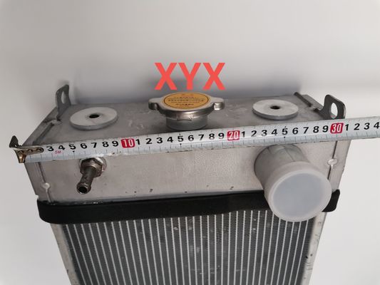 مشعاع كوماتسو PC200-8 للحفارة | تجميع نظام التبريد الأساسي بالألمنيوم | مشعاع أنبوبي ذو 4 صفوف