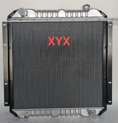 HD700-7A Excavator Kato Radiator ، مشعاع الألومنيوم ISO 12x12