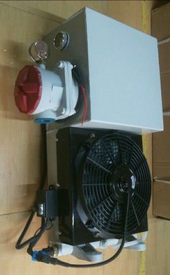 شاحنة مضخة 18L / 21L دائرة الزيت 3 صف المشعاع مع استخدام النظام الهيدروليكي للمروحة الكهربائية