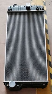 465 * 890mm Perkins Generator Radiator ، 2 صفوف مشعاع الشاحنة الثقيلة